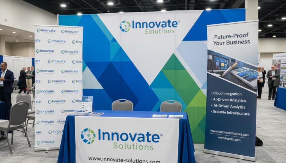 Best 10x10 trade show booth layout design for maximum visibility