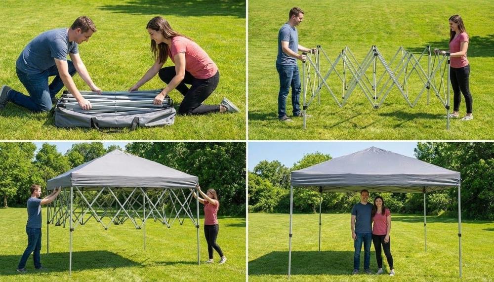 Easy Setup for Any Event For Custom Canopy Tent