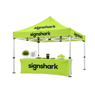Custom 10x10 lighted canopy tent