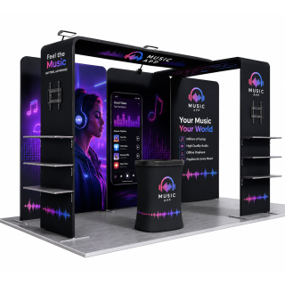 Trade Show Booth 10x20 A8 Kit