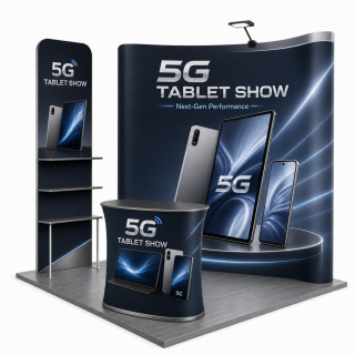 10x10ft Trade Show Booth Kit - A9