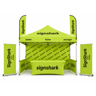 custom canopy 10x10 VIP package