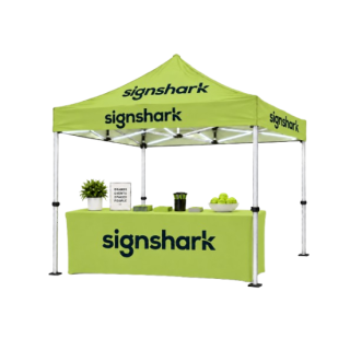 Custom 10x10 lighted canopy tent