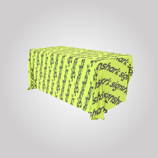 6 ft 3 Sided Table Cover