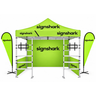 10x10 Branded Tent Package