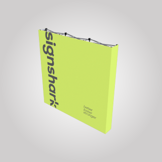 8ft Straight Velcro Fabric Pop Up Display