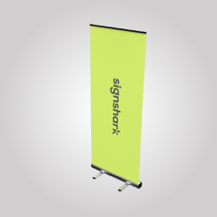 33 x 81 Standard Retractable Banner Stand