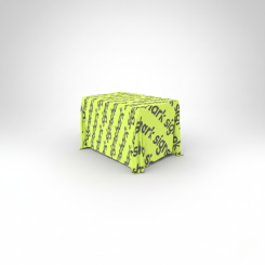 4 ft 3 Sided Table Cover