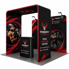 10x10ft Trade Show Booth Kit - A7