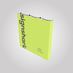 8ft Straight Velcro Fabric Pop Up Display