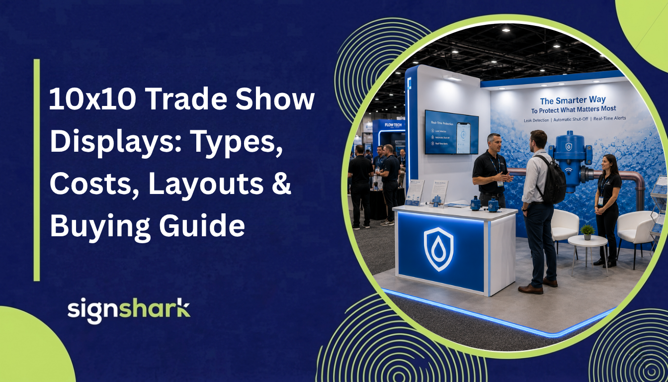 10x10 Trade Show Displays: Types, Costs, Layouts & Buying Guide