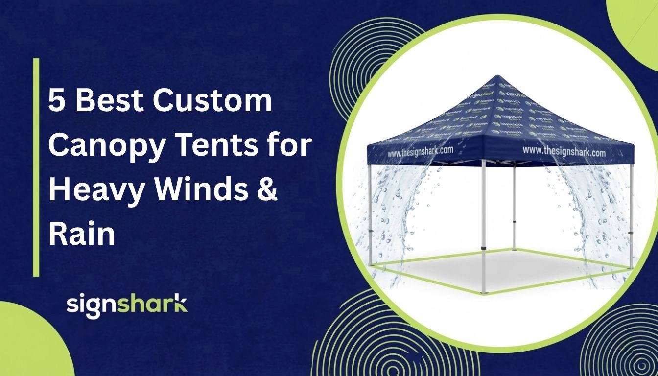 5 Best Custom Canopy Tents for Heavy Winds & Rain
