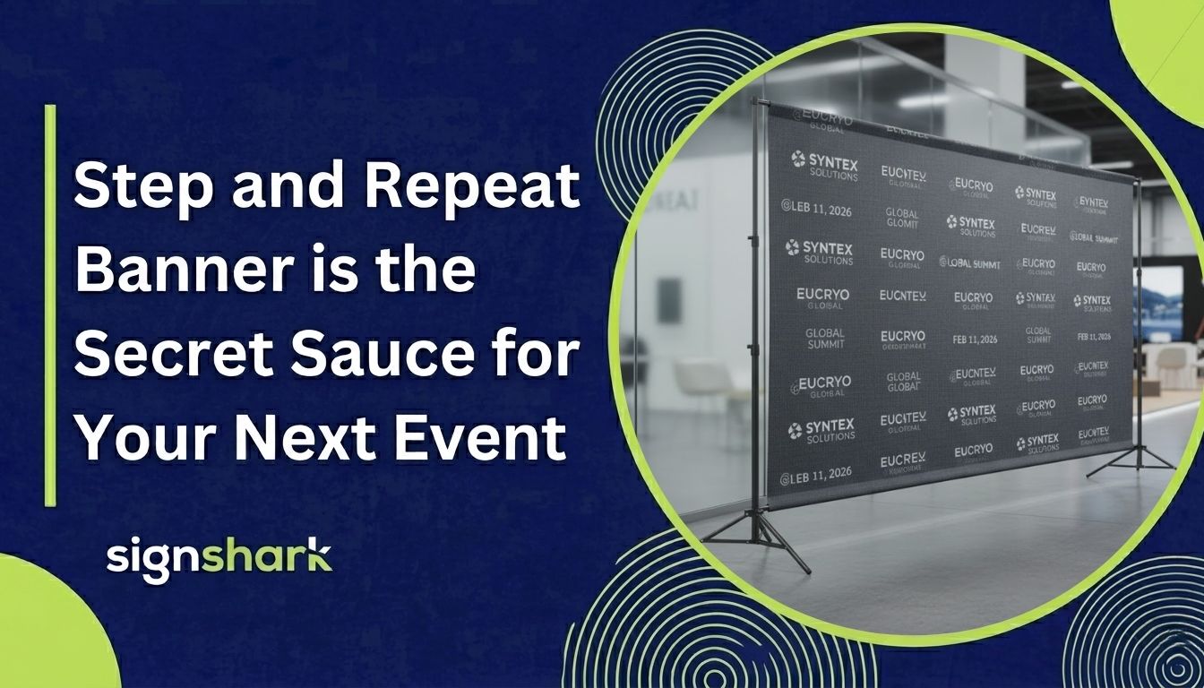 Why a Step and Repeat Banner is the Secret Sauce for Your Next Event