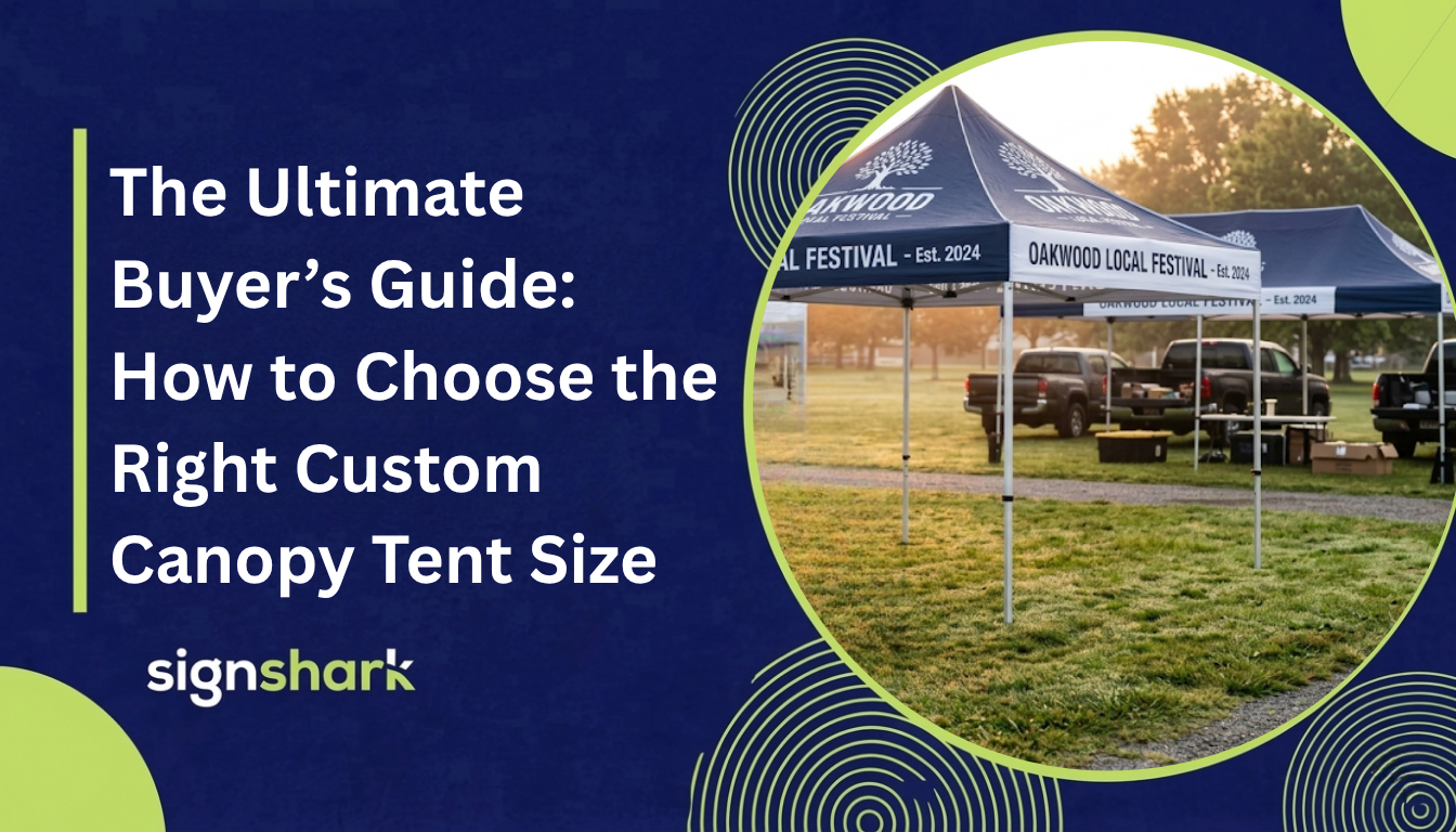 The Ultimate Buyer’s Guide: How to Choose the Right Custom Canopy Tent Size