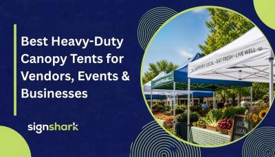Best Heavy-Duty Canopy Tents for Vendors, Events & Businesses