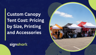 Custom Canopy Tent Cost: Pricing by Size, Printing and Accessories