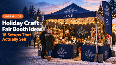 Holiday Craft Fair Booth Ideas: 18 Setups That Actually Sell (2026 Guide) 