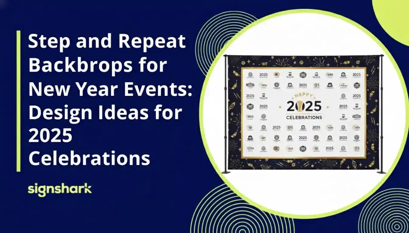 Step and Repeat Backdrops for New Year Events: Design Ideas for 2025 Celebrations