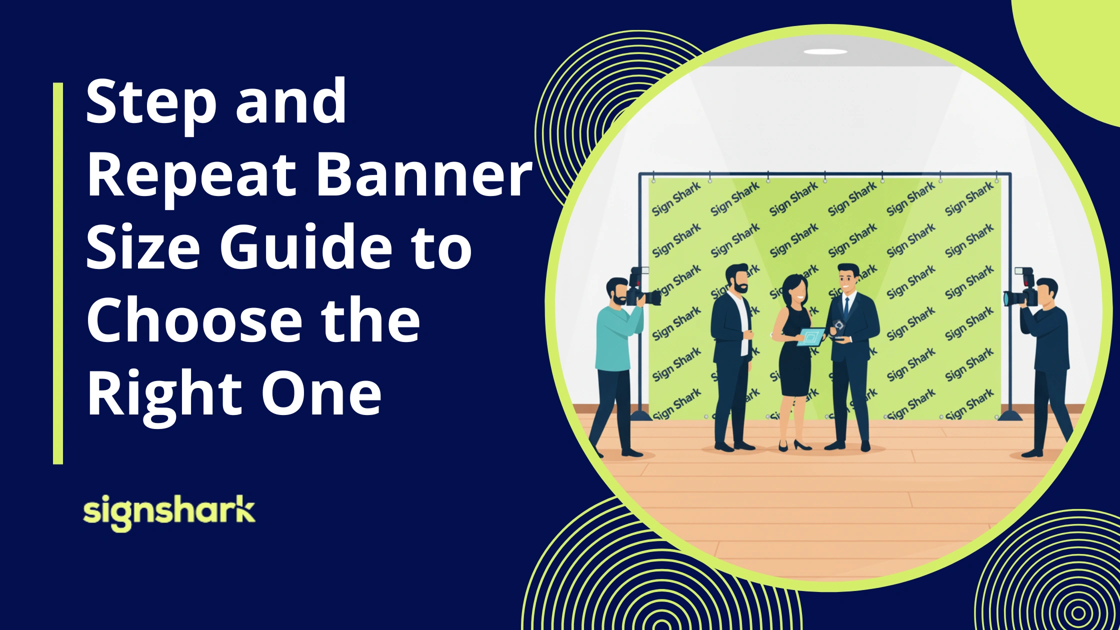 Step and Repeat Banner Size Guide to Choose the Right One