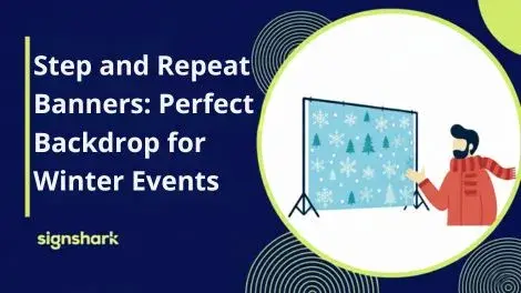 Step and Repeat Banners: Perfect Backdrop for Winter Events 