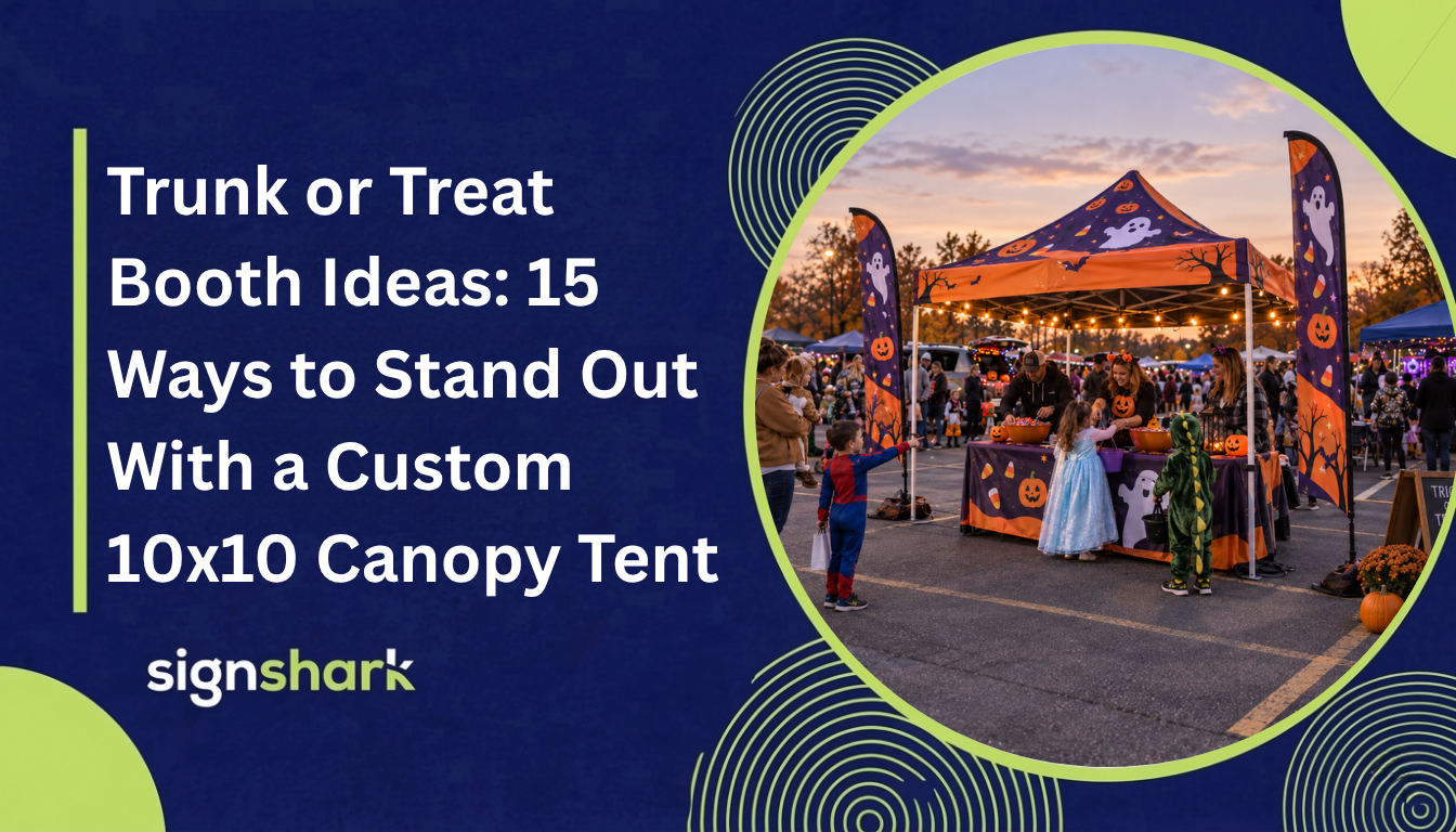 Trunk or Treat Booth Ideas: 15 Ways to Stand Out With a Custom 10x10 Canopy Tent