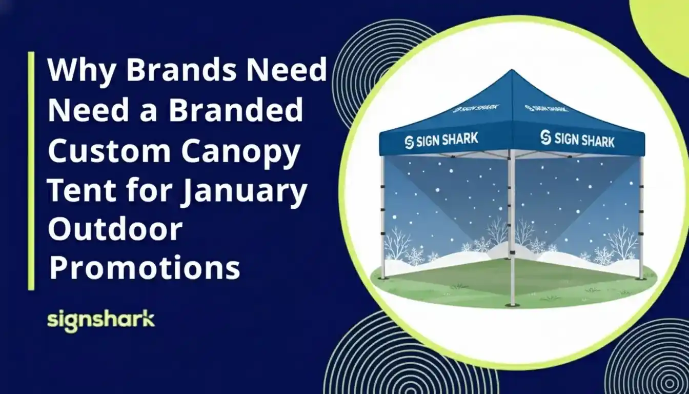 Why Brands Need a Branded Custom Canopy Tent for January Outdoor Promotions