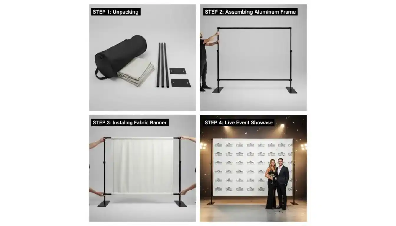 Step and Repeat Banners: The Professional's Choice for Event Branding